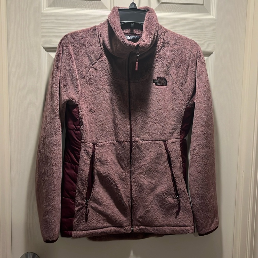 North face zip up size small